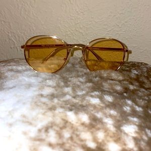 Orange Tint Boho Sunglasses